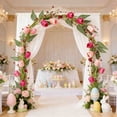 thumbnail image 4 of Spring Decor,Spring Summer Floral Garland With Tulips Heart Berries Cuttable Twistable Shape Multi-Scene Wrap Use,Festive Decor for Wedding Home Fireplace Wall Window Door Party Decor Decors, 4 of 9