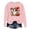 Pink [Halloween Shirts for Women Clearance], variant on WEIWEN Women's Halloween Sweatshirt Cute Ghost Graphic Pullover Tops Funny Novelty Pumpkin Printed Long Sleeve Crewneck Fall Sweaters for Women Fashion Clothing Green, S