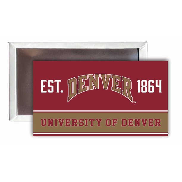 University of Denver Pioneers 2x3Inch Fridge 4Pack