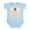 Sky Blue, variant on CafePress - Basketball...Just Like AUNT Infant Bodysuit - Baby Light Bodysuit, Size Newborn - 24 Months