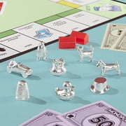 Monopoly Board Game, Classic Game with Storage Tray and Larger Tokens, Family Games for Kids, 8 and up