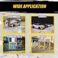 thumbnail image 7 of Historyli 42in Safety Bollards, 4-Pack Steel Traffic Posts for Driveway & Parking Lot Control, Yellow, 7 of 7