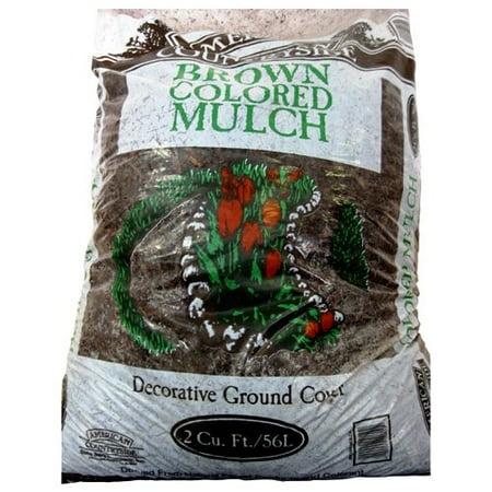American Countryside Colored Mulch, Brown, 2 cu ft