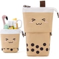 thumbnail image 1 of Estuche para lápices de pie, bonito soporte telescópico para bolígrafos, bolsa de papelería kawaii, bolsa de maquillaje y cosméticos para la escuela, estudiantes, oficina, mujeres,, 1 of 6