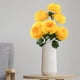 thumbnail image 4 of Ramo de Crisantemos Artificiales, Estilo Garra de Dragón de 7 Cabezas, Arreglo Floral Artificial de 56 Cm para Decoración de Ventanas, Hogar U Oficina - Blanco, Rojo, Amarillo, Naranja, Rosa Intenso, 4 of 6