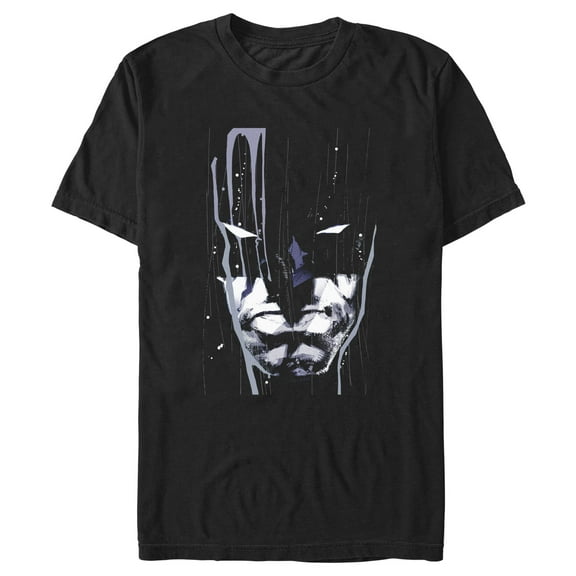 Men's Batman In the Rain Portrait Graphic T-Shirt