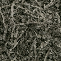 Crinkle Cut Paper Shred Filler (2 LB) for Gift Wrapping & Basket Filling - Slate Gray| MagicWater Supply