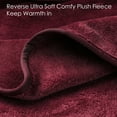 thumbnail image 4 of Poncho Blanket Super Soft Comfy Plush Wearable Fleece Blanket  for Adult, 4 of 7