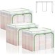 thumbnail image 1 of 3 Piezas Bolsas De Almacenamiento, Cajas De Almacenamiento Transparente Con Soporte De Estructura De Acero, Bolsas Para Guardar Cobijas Y Edredones 100% Impermeable, Súper Estable, 1 of 7