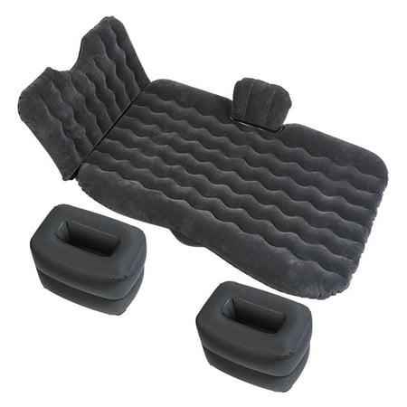 Car Travel Inflatable Mattress Air Bed Cushion Portable Camping Universal for SUV Extend Air Couch with Two Air Pillows