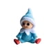 thumbnail image 2 of WULEEUPER Pequeña muñeca elfo bebé | Decoración navideña de elfos en miniatura | Regalo recién nacido | Muñecos Elfos Baby Grow con Pies y Zapatos (Azul), 2 of 5