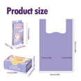 thumbnail image 5 of Disposables Diaper Bags,Diaper Sacks, Handle,Diaper Disposal or Pet Waste Bags, Powder Faint Scented, 5 of 10