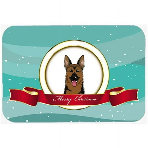 Carolines Treasures  German Shepherd Merry Christmas Mouse Pad