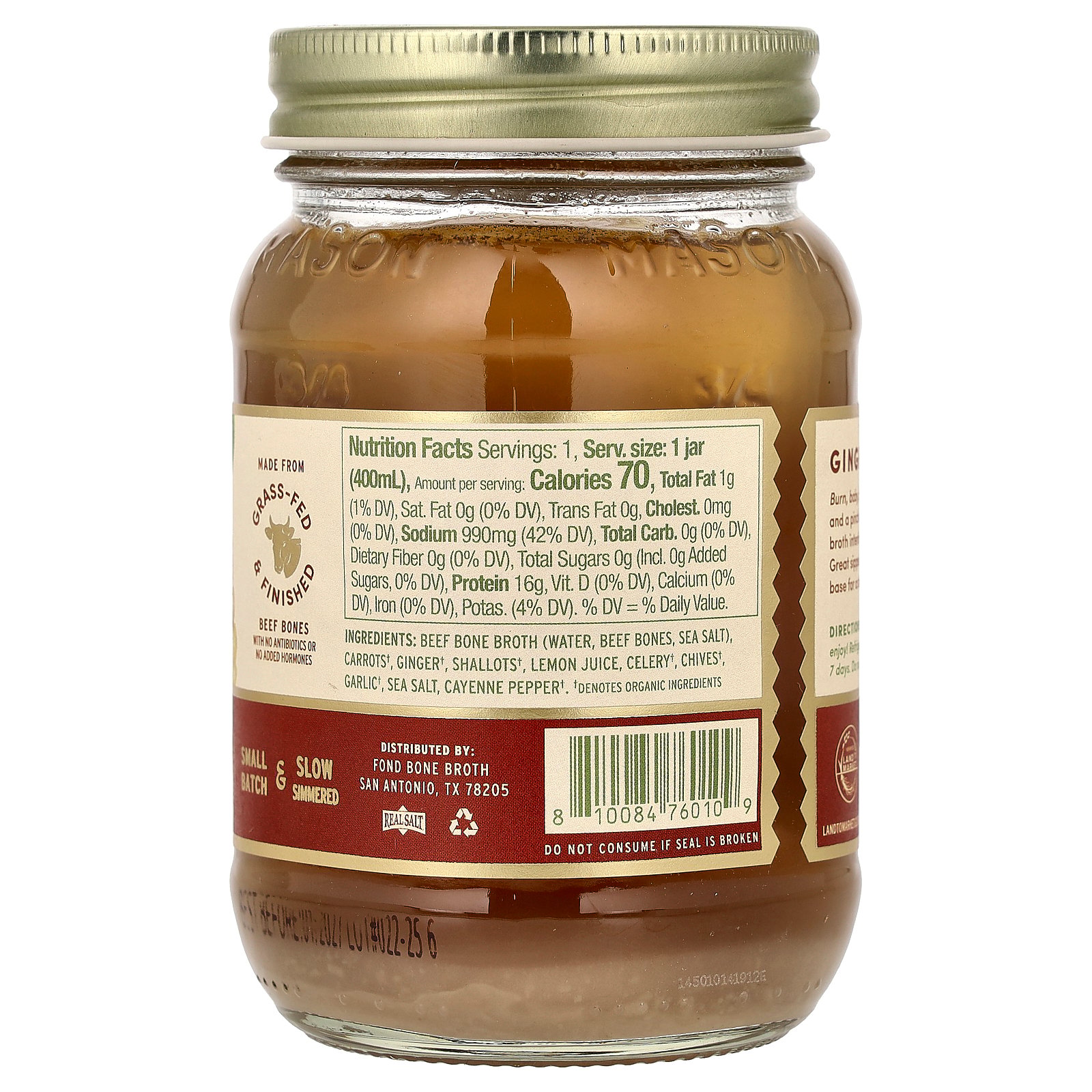 thumbnail image 4 of Fond Beef Bone Broth 14 fl oz, 4 of 4
