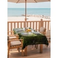 thumbnail image 2 of Outdoor Tablecloth with Umbrella Hole for Patio/Picnic/Party/Camping, Ancient Tree Waterproof Table Cloth Rectangle Table Cover Washable, Zen Mystical Green Lush Forest Nature (60"x 120"), 2 of 9