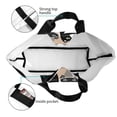 thumbnail image 4 of Balery Colors Cats Bolsa Tote Estilo Estético con Cremalleras, Bolsa de Hombro, Bolsa de Compras Grande y Plegable, 4 of 8