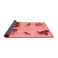thumbnail image 2 of Ahgly Company Indoor Rectangle Abstract Red Modern Area Rugs, 8' x 12', 2 of 4