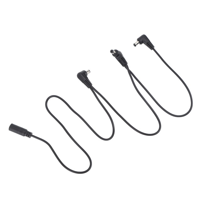 Guitar Pedal Power Supply Cable, Copper Core Multifunctional 1 To 3 Way Guitar Pedal Power Cord Easy To Connect PVC for Performance
