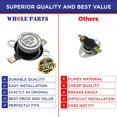 thumbnail image 7 of Whole Parts Switch (Cooling Fan) # PJ030006 - Replacement and Compatible with Some Viking Ovens/Ranges - 2 Yr Warranty, 7 of 7