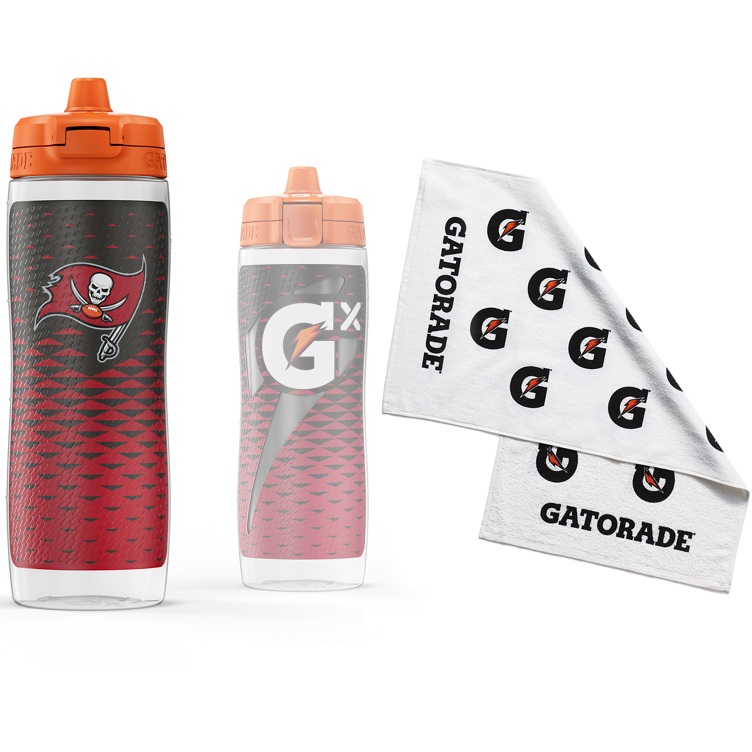 Gatorade Gx Tennessee Titans NFL 30 fl oz Water Bottle & Sports Towel Bundle