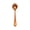 Rose Gold, variant on Shell Shape Stir Spoons (304) Stainless Steel Sugar Spoon Vintage 5.2inch Teaspoons for Coffee, Afternoon tea, Dessert, Espresso, Cappuccino, Demitasse, Yogurt, Home, Bar