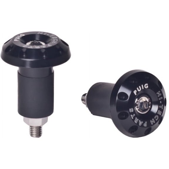 Puig 6222N Hi-Tech Bar Ends - Black
