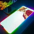 thumbnail image 1 of Alfombrilla de ratón con luz LED para ordenador, alfombrilla de escritorio de Anime, gabinete de jugador de PC para oficina, alfombrilla de ratón grande de una pieza, almohadilla de mesa RGB LIUWENJING unisex, 1 of 2