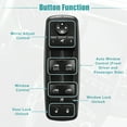 thumbnail image 3 of Unique Bargains Front Left Driver Side Master Power Window Switch for Dodge Grand Caravan 2008-2012 4602536AD, 3 of 8