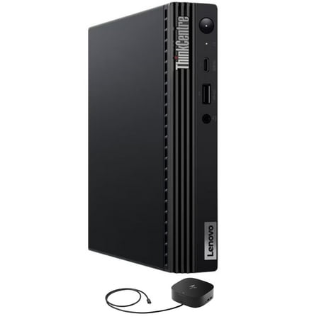 Lenovo ThinkCentre M60e Home/Business Mini Desktop (Intel i5-1035G1 4-Core  Intel UHD  16GB RAM  256GB PCIe SSD + 2TB HDD (2.5)  Wifi  Win 11 Pro) with G2 Universal Dock
