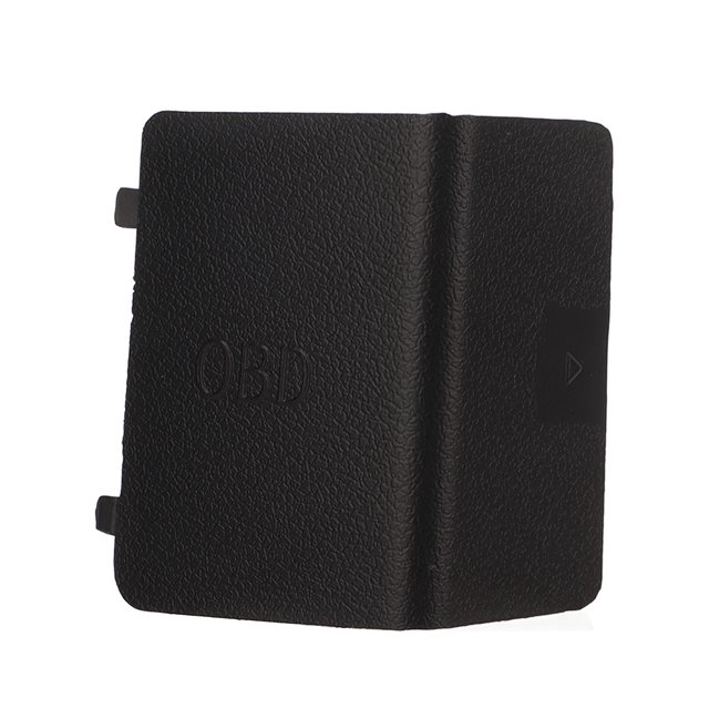 Car Diagnostic Plug Cover, OBD Diagnostic Plug Cover Moistureproof Black ABS Plastic 51437147538 Comfortable For Left Hand Drive Vehicles