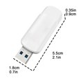 thumbnail image 3 of Oliegs Heated Blanket Flash Drive Memory Stick Pen Drive USB2.0 USB Stick High Speed Flash Memory Thumb Drive Chocolate, 3 of 5