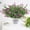 Purplish Red, variant on chaungfeng 1PC Outdoor Artificial Plant Fake Stems Plants, 13inch Faux Plastic Greenery for Indoor Outside Hanging Garden Porch Window Box Home Wedding Farmhouse for Patio (Purple)