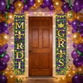 thumbnail image 2 of Cheapark Carnival Decor Party Atmospheres Hanging Flags Mardi Gras Festival Couplets Banners, 2 of 6