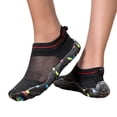 thumbnail image 2 of LTTVQM Water Shoes for Women Quick Dry Barefoot Aqua Socks for Beach Swim Yoga Surf Exercise Casual Lightweight Gym Non Slip Shoes Black 36(US-5.5), 2 of 5