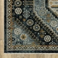 thumbnail image 5 of Style Haven  Amelie Nomadic Tribal Blue/ Gold Indoor Area Rug 5' 3" x 7' 6" - Rectangle, 5 of 5