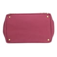 thumbnail image 4 of Pre-Owned Prada Tote Bag Canapa B2642O Studded Canvas Amaranth Wine Red Shoulder... (Good), 4 of 11