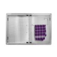 thumbnail image 2 of AdirHome 30 Po x 21 Po en Acier Inoxydable Panneau Porte d'Îlot Double Accès, 2 of 7