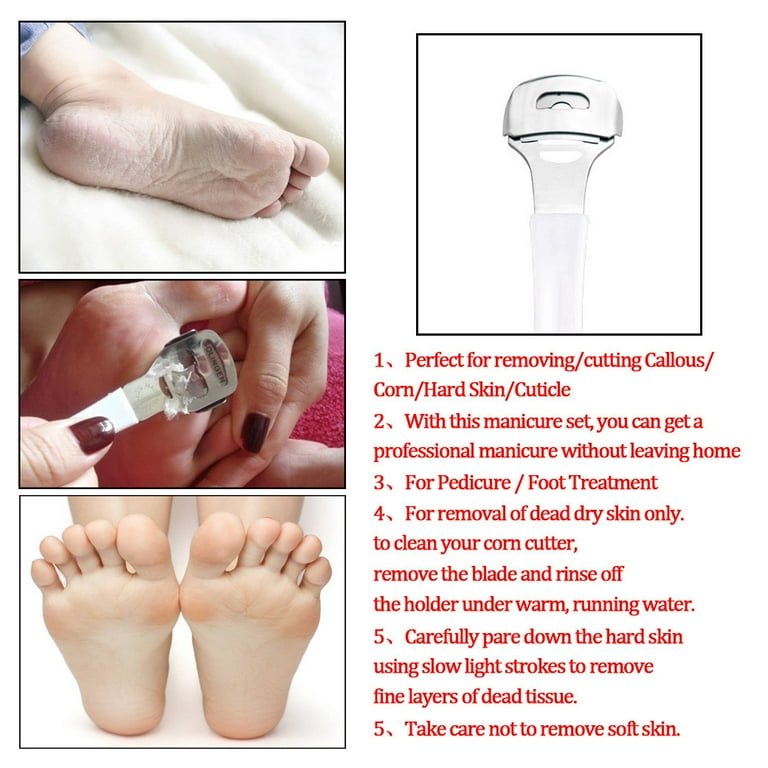 Foot File Hard Skin Remover Callus Shaver Corn Cutter Tool