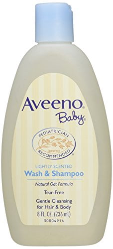 aveeno baby wash and shampoo 8 oz