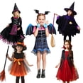 thumbnail image 2 of Disney-disfraz de vampiro diablo para niña, disfraz de princesa para Halloween, disfraz de fiesta de carnaval, Cosplay de miedo, conjunto de vampiro, 2 of 5