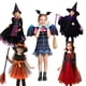 thumbnail image 2 of Disney-disfraz de vampiro diablo para niña, disfraz de princesa para Halloween, disfraz de fiesta de carnaval, Cosplay de miedo, conjunto de vampiro, 2 of 5