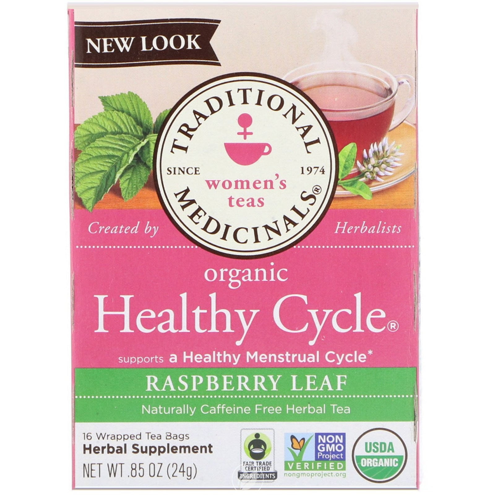 Traditional Medicinals Teas Female Toner Tea 16 Bag - Walmart.com