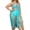 Lake Blue, variant on Beach Cover Up Fringe Dress Crochet Tassel Sleeveless Long Patchwork Outdoor One Size