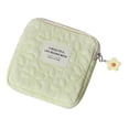 thumbnail image 1 of Bolsa de almacenamiento de servilletas, bolsillo para accesorios de período, bolsa para maquillaje de mujer Amarillo, 1 of 8