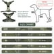 thumbnail image 5 of Arnés para perros, collar para perros, conjunto de correa para perros, chaleco antitirones ajustable para arnés reflectante para perros (XL) camuflaje, 5 of 5