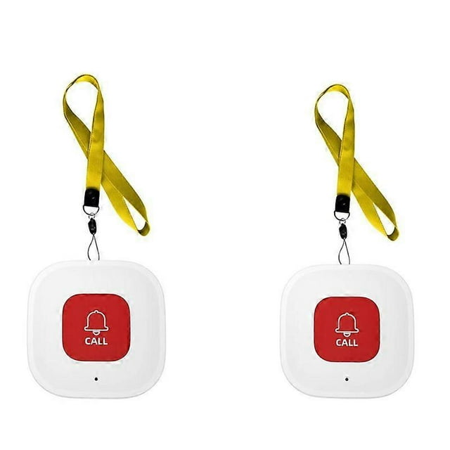 2PcsTuya WiFi Smart SOS Call Button Wireless Emergency Call Button