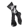 thumbnail image 4 of Kdxio Monochrome Giraffe Expression Funny Silky Novelty Funky Long Knee High Socks Soft 3D Print Cosplay Crazy Stockings for Men Women, 4 of 8