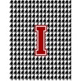 thumbnail image 4 of Carolines Treasures CJ1021-O-GF 11 x 15 in. Houndstooth Black O Monogram Initial Garden Size Flag, 4 of 7