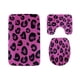 thumbnail image 1 of ABPHQTO Textura de leopardo rosa amada por los jóvenes Juego de alfombras de baño de 3 piezas Alfombra de baño Alfombra de contorno y tapa de inodoro ABPHQTO  Cont-CHAPPLE-18890, 1 of 2