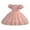 Pink, variant on Little Girls Pearl Party Ball Dress Mesh Tiered Tulle Tutu Party Wedding Toddler Pageant Formal Prom Gown 0-5 Years